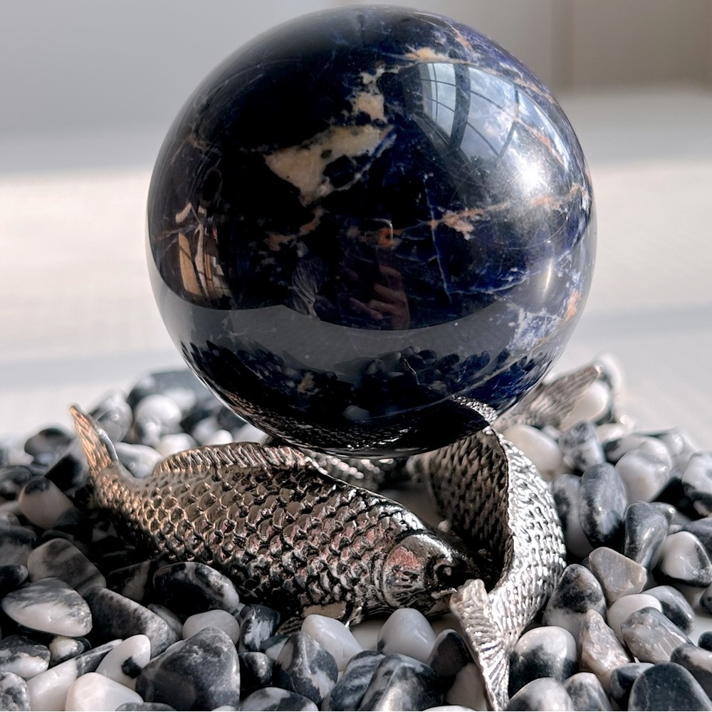 Medium Sodalite Sphere